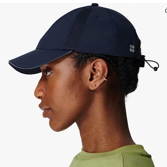 Sweaty Betty | Accessories | Swifie Running Cap Navy Blue | Poshmark